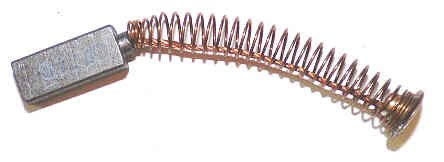 BRUSH, CARBON, .375 X .250 X 8175 WITH SPRING & SHUNT, OTIS #186207 240BA7