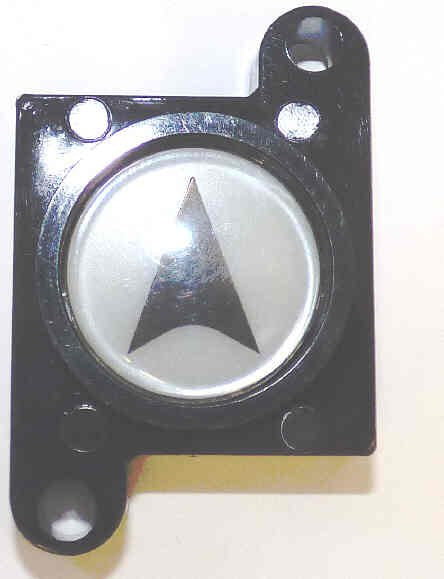 BUTTON, CAP, HALO AND ADAPTER. MARKED ARROW  ADAMS # ASA452A-A
