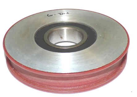 ROLLER, HANGER, STEEL/POLY, 4 3/8, 1.181 BEARING I.D. A3M HANGERS R8634G98
