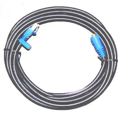 CABLE, RECEIVER, 16 FEET, BLUE PLUG FOR GATEKEEPER MAX ADAMS # 850G7-RR1