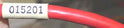 CABLE, PANAFORTY, 16 FEET, 8 PIN CONNECTOR, RED MEMCO # 015201