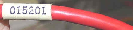 CABLE, PANAFORTY, 16 FEET, 8 PIN CONNECTOR, RED MEMCO # 015201