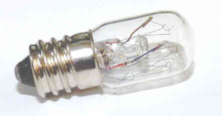 LAMP, MINIATURE, 6T4-1/2 BASE, 220 VOLT, 6 WATT DOVER # 9724771