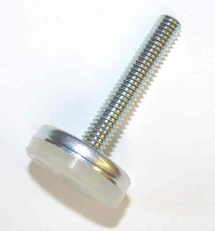 BUMPER, THREADED STEM, 5/16-18 X 1 1/2, 1 3/16 DIA. 2 1/4 OVERALL