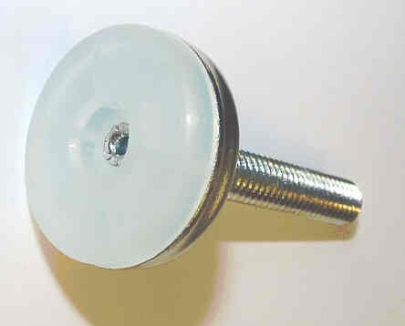 BUMPER, THREADED STEM, 5/16-18 X 1 1/2, 1 3/16 DIA. 2 1/4 OVERALL