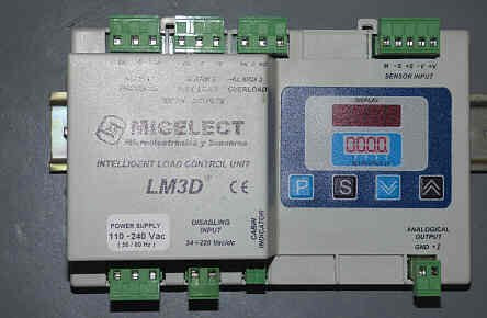 UNIT, LOAD CONTROL, 110-220 VAC, DIN RAIL MOUNT MICELECT # LM3D
