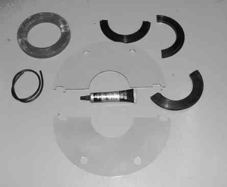 KIT, REPAIR, SEALS AND SPLIT RETAINER FOR WORM END 29CT MACHINES