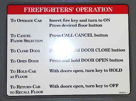 SIGN, FIREFIGHTER, PHASE 2 PRE-1996 , ALUM., SELF ADHESIVE, 5 7/8 X 4 1/2