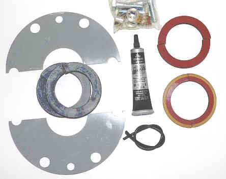 KIT, REPAIR, SEALS AND SPLIT RETAINER FOR WORM END 22CT MACHINES
