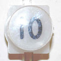 BUTTON, EXTENDED CAP FOR CALIFORNIA, WESTINGHOUSE A LINE # 10