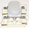 BUTTON, COMPLETE, EXTENDED CAP FOR CALIFORNIA, WESTINGHOUSE A LINE BLANK