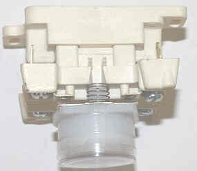 BUTTON, COMPLETE, EXTENDED CAP FOR CALIFORNIA, WESTINGHOUSE A LINE BLANK