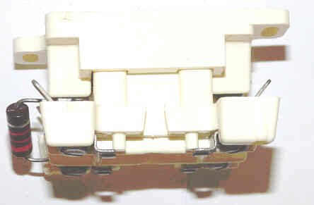BASE, BUTTON, A LINE, WITH RESISTOR, WESTINGHOUSE # 630B899G02