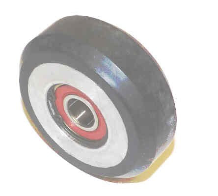WHEEL, ROLLER GUIDE, 3 1/2 DIA. FACE 5/8, .6693, I.D., WESTINGHOUSE #M5594G04
