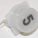 BUTTON, EXTENDED CAP FOR CALIFORNIA, WESTINGHOUSE A LINE # 5