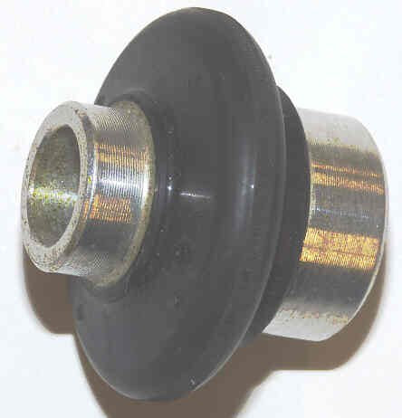 COUPLING, 1/2 TO 1/2 SHAFT TO SHAFT, ONE END THREADED, WITH ALLEN SET SCREW