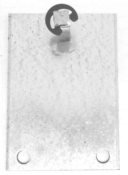BRACKET, SPIRATOR, STEEL, PLATED, SQUARE ARBOR, WITH CIRCLIP DOVER # 9838429