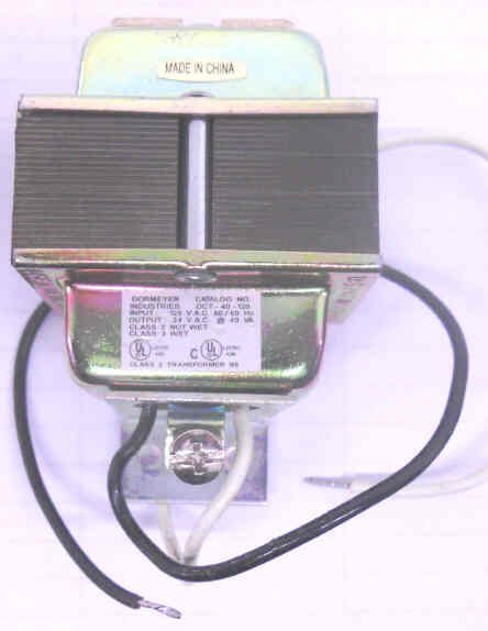 TRANSFORMER, 120 PRIMARY, 24 VAC OUTPUT DORMEYER DCT 40-120