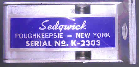 SWITCH, DOOR, WITH PHENOLIC ACTUATOR, OBSOLETE SEDGWICK # K-2303