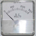 METER, PANEL, 0-300 VOLTS DC, CONTROLLER MOUNTED, CLEAR PLASTIC COVER