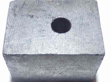 CONTACT. CARBON, 1 1/4 X 1 X 3/4, 5/16 HOLES DOVER # DC 263