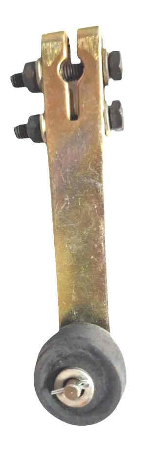 LEVER, STEEL, FORMED WITH ROLLER & HARDWARE, L INTERLOCK, OTIS # 148182