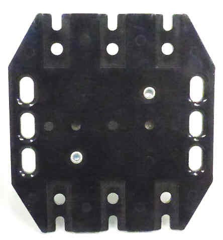 ASSEMBLY. BASE & FRAME, 6 CONTACT. KS RELAYS WESTINGHOUSE # R3560G1