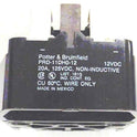 RELAY, POWER, DPDT, 12VDC, 20A, W/ MAGNET BLOWOUT POTTER BRUMFIELD #PRD-11DHO-12