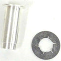 ESCUTCHEON, INTERLOCK, BUSHING, DROP KEY, ALUMINIUM, 1 3/8 X 7/16 I.D.