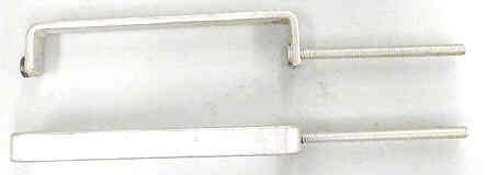 CONTACT, STATIONARY, 3 1/16 L, 1/4 SILVER TIP OUTSIDE WESTINGHOUSE # X24AS1G04