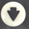 BUTTON, WHITE, BLACK ARROW, TYPE 'F' HAUGHTON # 3-19512-__