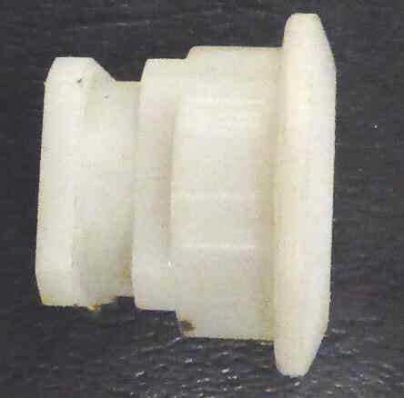 BUTTON, WHITE, MARKED DOOR CLOSE TYPE 'F' HAUGHTON # 3-19512-__