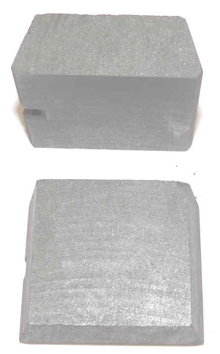 CONTACT, CARBON, 2 X 2 TOP, 2 X 2 1/4 BOTTOM, 1 HIGH OTIS # 1088