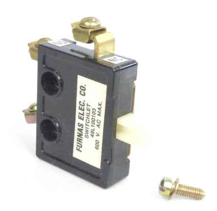 CONTACT, AUXILLARY, KIT, RH, N.O.- N.C. NEMA 600 FURNAS 49L100102
