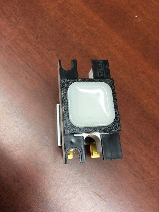 BUTTON, IMPULSE, COMPLETE AS SHOWN, DPDT WITH # 85 BULB DOVER #9817190