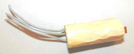 COIL, ES RELAYS, 3 LEAD, 125V, 2030 OHMS, 21/32 ID x 1-7/16 OD