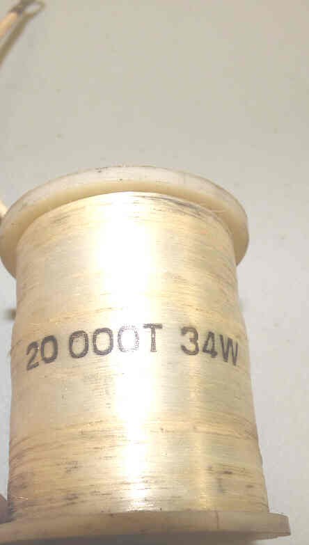 COIL, RELAY, TURNBULL, 20000T34W