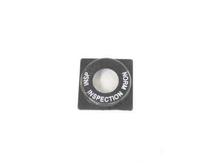 HALO, SWITCH, KEYED, BLACK, MARKED INSP-INSP-NORM INNOVATION # 025017-101