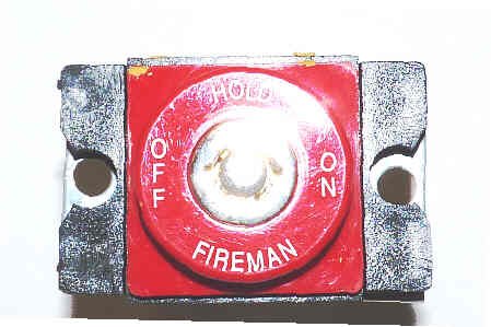 SWITCH, KEYED, OFF-HOLD-ON-FIREMAN, WITH 2 KEYS INNOVATION # 022F30
