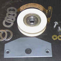ROLLER, HANGER, KIT,  NYLON, 2 1/4 DIAMETER, WITH HARDWARE GAL # HH10-0041N