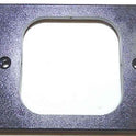 FACEPLATE, TERMINAL, HALL LANTERN, IMPULSE, PLASTIC, BLACK DOVER # 9741215