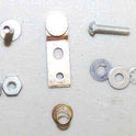 CONTACT, KIT, MOVEABLE, 3/8 SILVER TIP AS SHOWN HAUGHTON # 3-18266-03