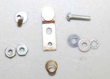 CONTACT, KIT, MOVEABLE, 3/8 SILVER TIP AS SHOWN HAUGHTON # 3-18266-03