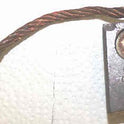 BRUSH, METAL GRAPHITE, .750 X 1.250 X 1.875 GRADE 122 OTIS # 240G3