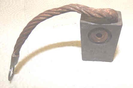 BRUSH, METAL GRAPHITE, .750 X 1.250 X 1.875 GRADE 122 OTIS # 240G3