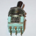 SWITCH, DPDT, ON-ON, MINIATURE TOGGLE ALCO # 206N