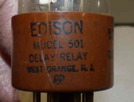 TUBE, OCTAL BASE, TIME DELAY, 45 SECONDS,  OTIS # 6842D2