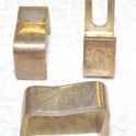 CONTACT, STATIONARY, SILVER PLATED BRASS, SHORT HAUGHTON # 3-20456-01