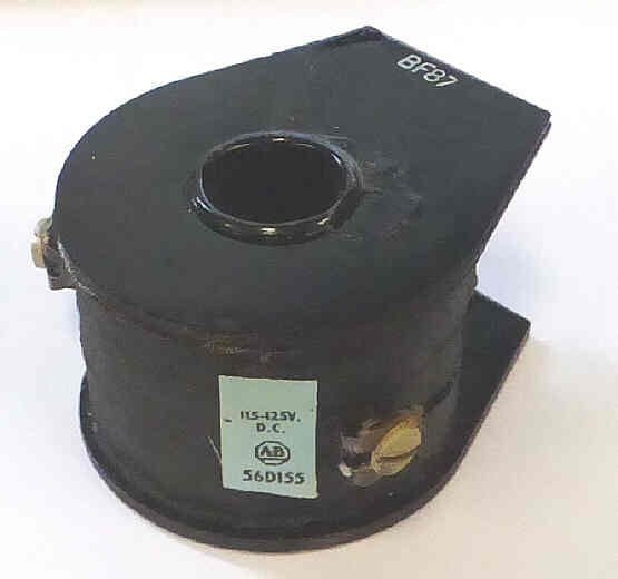 COIL, 115-125 VDC, ALLEN BRADLEY # 56D155