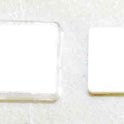 CAP, BUTTON, CLEAR. WHITE INSERT DOVER #9818443